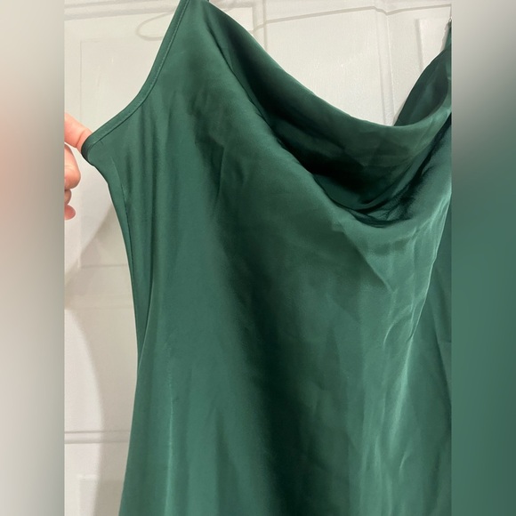 Floerns Spaghetti Strap Cowl Neck Long Slip Midi Dress Med - Picture 9 of 13